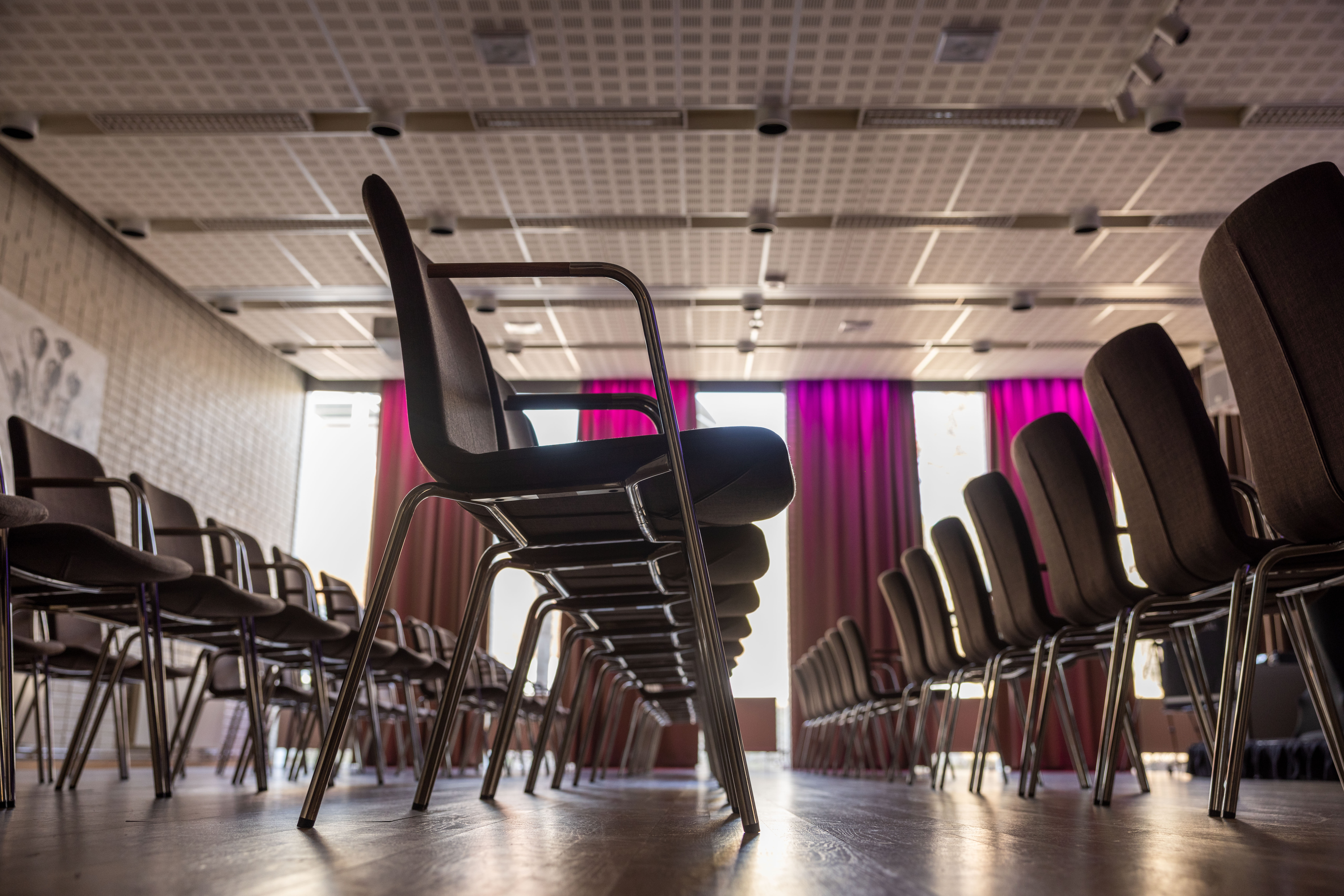 Konferenslokal parkett